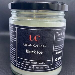 Black Ice Scented Candle